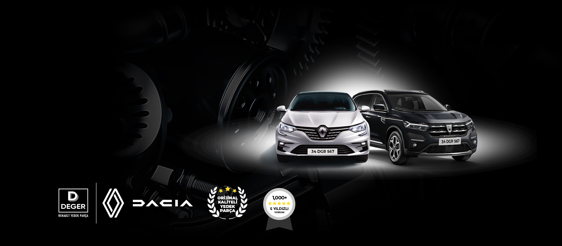 Renault ve Dacia orijinal yedek parça